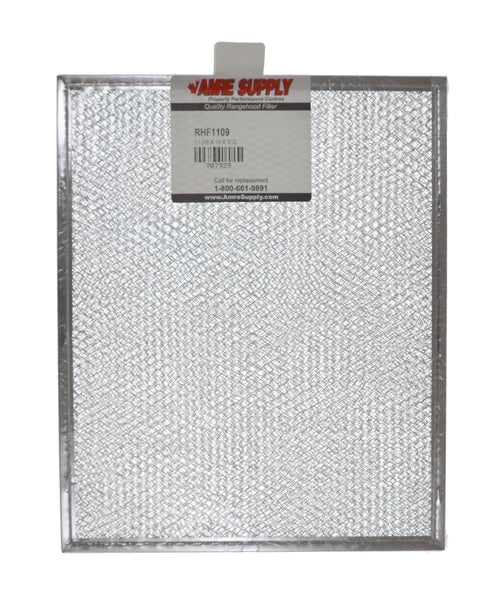 Whirlpool 707929 Microwave Range Hood Aluminum Grease Filter, 14" x 11-3/8"