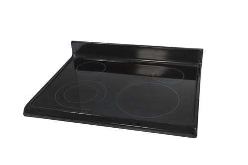 Frigidaire Range Main Cooktop Glass Assembly, Black