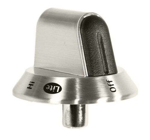Frigidaire Range Burner Control Knob, Stainless