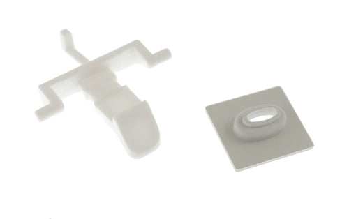 Whirlpool W10131752 Dishwasher Detergent Dispenser Door Latch & Gasket Kit