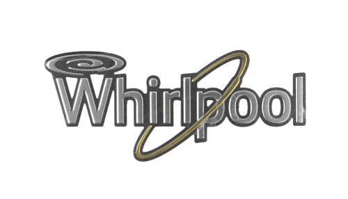 Whirlpool WPW10393264 Refrigerator Door Nameplate, Stainless Steel