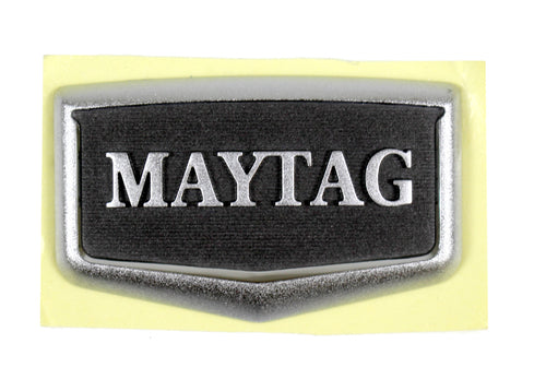 Whirlpool WPW10170766 Maytagtag Refrigerator Door Nameplate, Stainless Steel