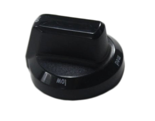 Whirlpool WPW10296917 Range Burner Control Knob, Black
