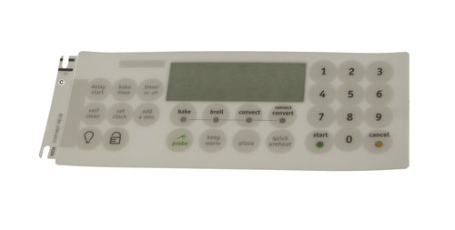 Frigidaire 316419827 Range Membrane Switch, White