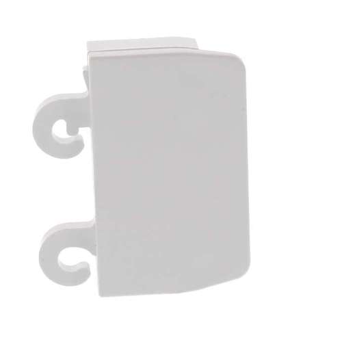 Frigidaire Refrigerator Door Shelf End Cap, Left Hand, White