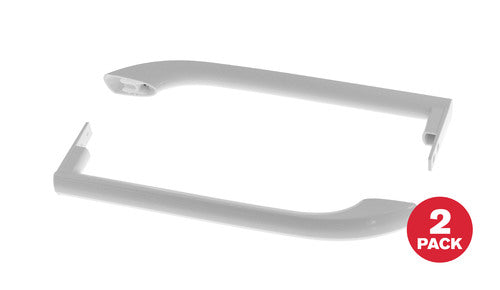 Frigidaire 5304506469 Refrigerator Door Handle Set, White, 2/Pack