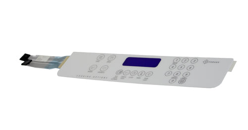 Whirlpool WPW10207930 Range Oven Membrane Switch, White