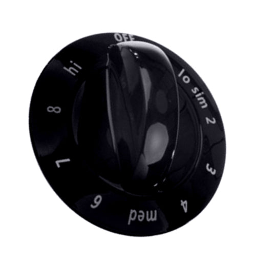 Frigidaire Range Burner Control Knob, Black