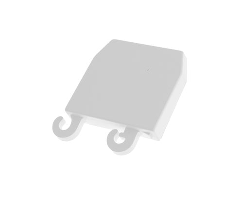 Frigidaire Refrigerator Door Shelf End Cap, Right Hand, White