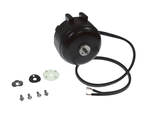 Rotom Condenser Fan Motor, Unit Bearing, 9W, 3.5" Dia, 1550RPM, 115V, GE 5412
