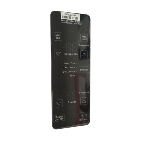 Whirlpool W11330486 Refrigerator User Interface Assembly