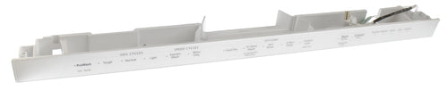 Whirlpool W10579109 Dishwasher Control Panel, White