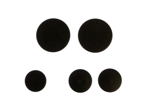 Whirlpool Range Surface Burner Caps, Black