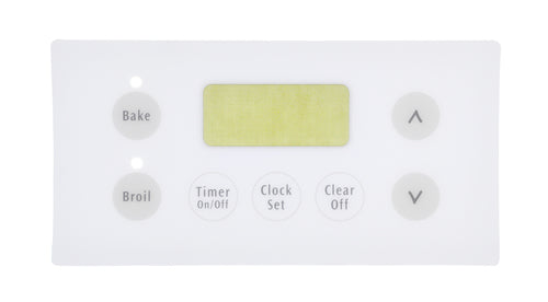 Frigidaire 316220728 Range Oven Membrane Switch, White