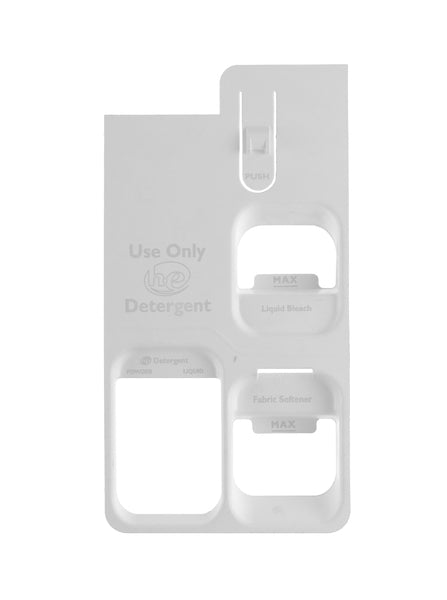Whirlpool WPW10365887 Washer Dispenser Cover