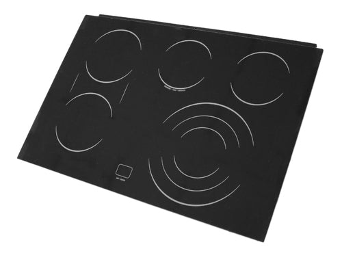 GE WS01L12305 Range Main Cooktop Glass, Black