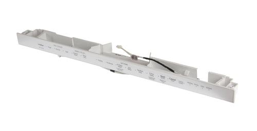 Whirlpool W10537426 Dishwasher Control Panel, White
