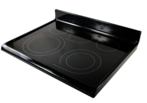 Frigidaire Range Main Cooktop Glass Assembly, Black