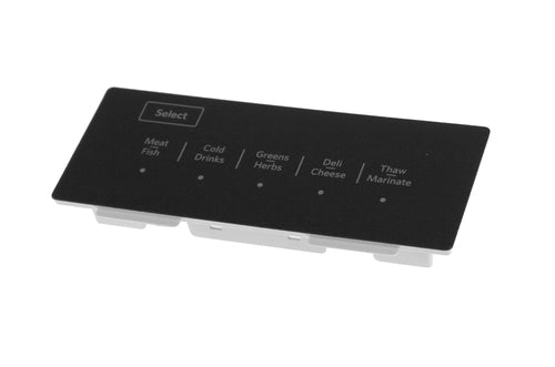 Whirlpool WPW10769076 Refrigerator Temperature-Controlled Drawer User Interface Assembly