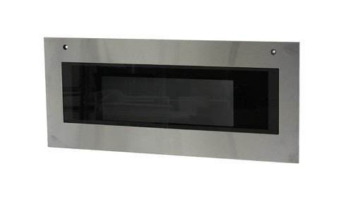 Whirlpool Microwave Door Glass Assembly, Stainless Steel