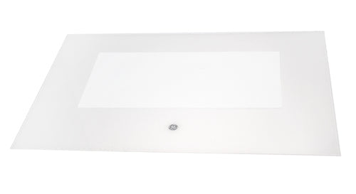 GE WS01L14086 Range Outer Oven Door Panel & Glass, White