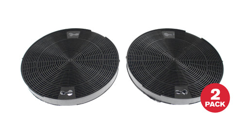 Whirlpool W10272068 Range Hood Charcoal Odour Filters, 2/Pack, 7-7/16"