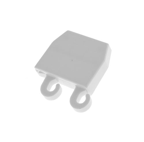 Frigidaire Refrigerator Door Shelf End Cap, Left Hand, White