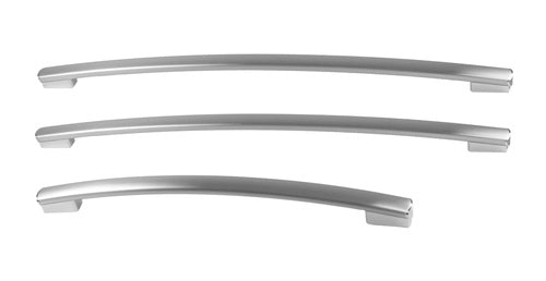 GE WR01A02072 Refrigerator Door 3 Handle Set, Stainless