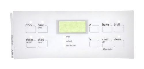 Frigidaire 316419137 Range Oven Membrane Switch, White