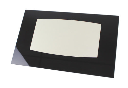 GE WS01L10473 Range Door Glass Liner, Black