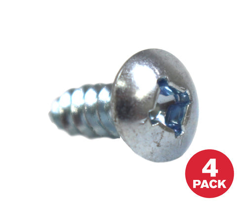 Frigidaire 5304515677 Refrigerator Door Handle Screws, 4/Pack