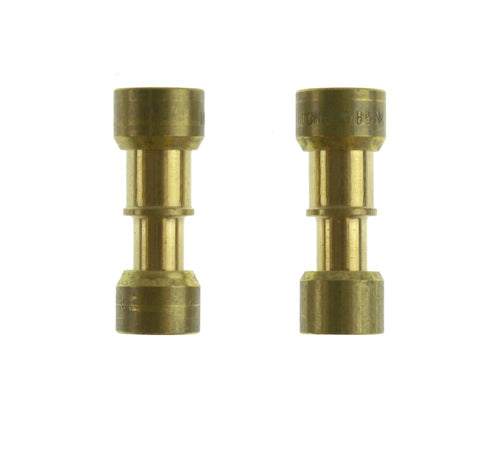 Whirlpool W11504416 Refrigerator Lokring Tube Coupler, 0.335" - 0.250" Brass Reducer