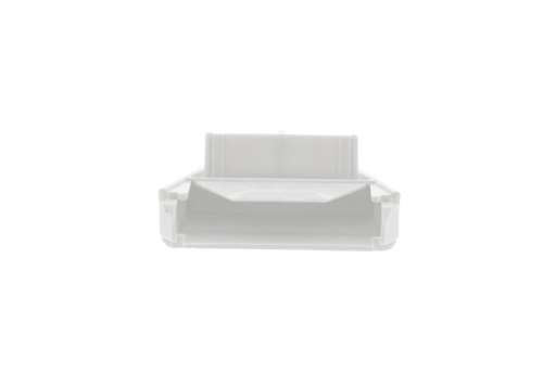 Frigidaire Refrigerator Door Shelf End Cap, Left or Right, White