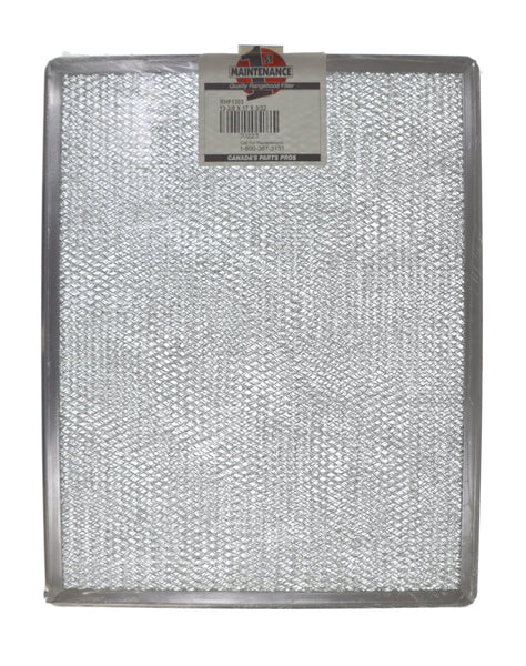 American Metal RHF1303 Range Hood Replacement Aluminum Filter, 13-3/8" x 17" x 3/32"