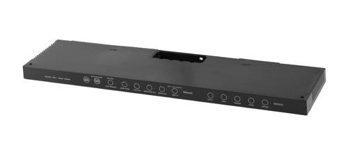 Whirlpool W11105144 Dishwasher Control Panel with Overlay, Black