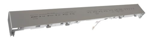 Whirlpool WPW10537336 Dishwasher Control Panel, Stainless Steel