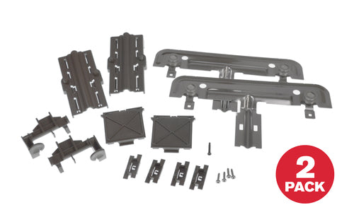 Whirlpool Dishwasher Upper Dishrack Adjuster Assembly, 2/Pack