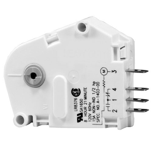 Supco Refrigerator Defrost Timer, 8h 20min, Equivalent To 5300628518
