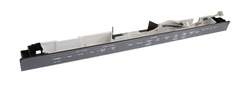 Whirlpool WPW10537425 Dishwasher Control Panel, Black
