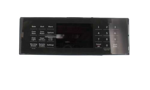 GE WS01L16299 Range Glass Touch Control Board, Black