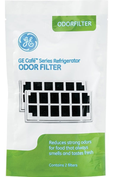 GE WG03F03764 Refrigerator Odor Air Filters, 2/Pack