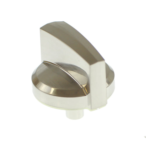 GE WG02L08104 Range Burner Control Knob, Stainless