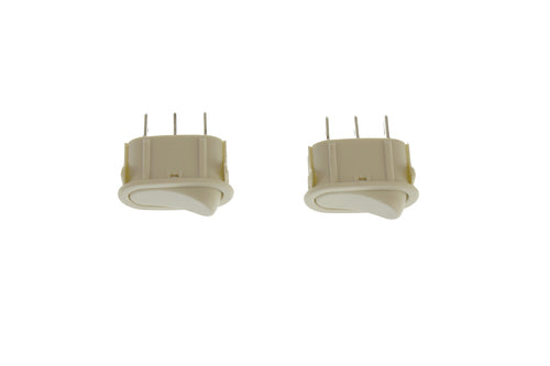 Broan Nutone Range Hood Rocker Switch, Almond