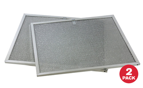 Broan Nutone Micromesh Range Hood Aluminum Grease Filter, 2/Pack, 11-7/8" x 14-3/8" x 3/8"