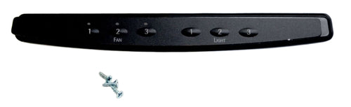 Broan Nutone Range Hood Control Panel, Black