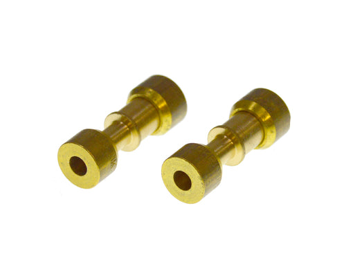 Whirlpool W11504421 Refrigerator Lokring Tube Coupler, 0.313" - 0.197" Brass Reducer