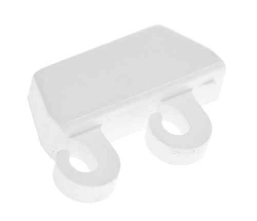 Frigidaire Refrigerator Door Shelf End Cap, Right Hand, White