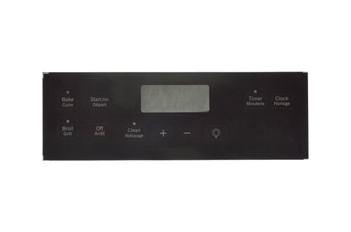 GE WS01F06234 Range Oven Control Overlay