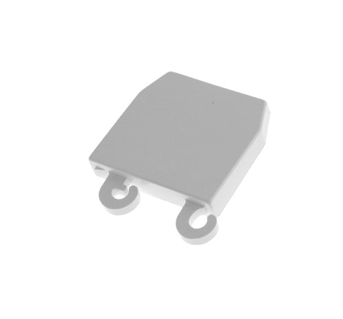 Frigidaire Refrigerator Door Shelf End Cap, Left Hand, White