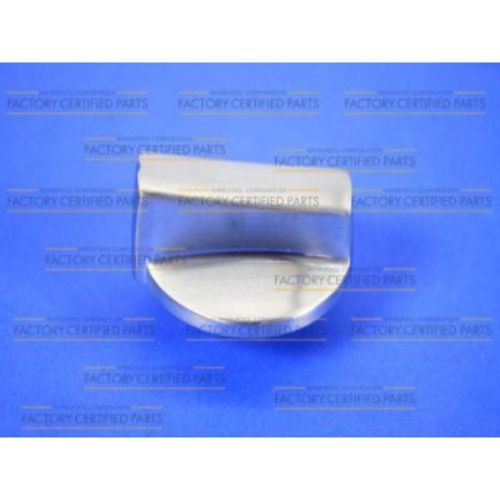 Whirlpool WPW10295131 Range Burner Control Knob, Stainless